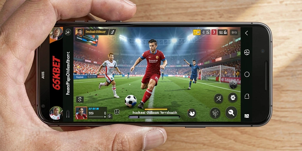 Screenshot utama 66KBET menampilkan antarmuka pengguna yang menarik dan informatif.