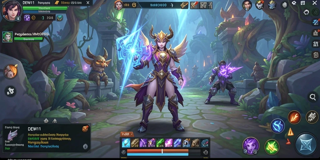 Tampilan gameplay seru dan menawan dari DEWI11.