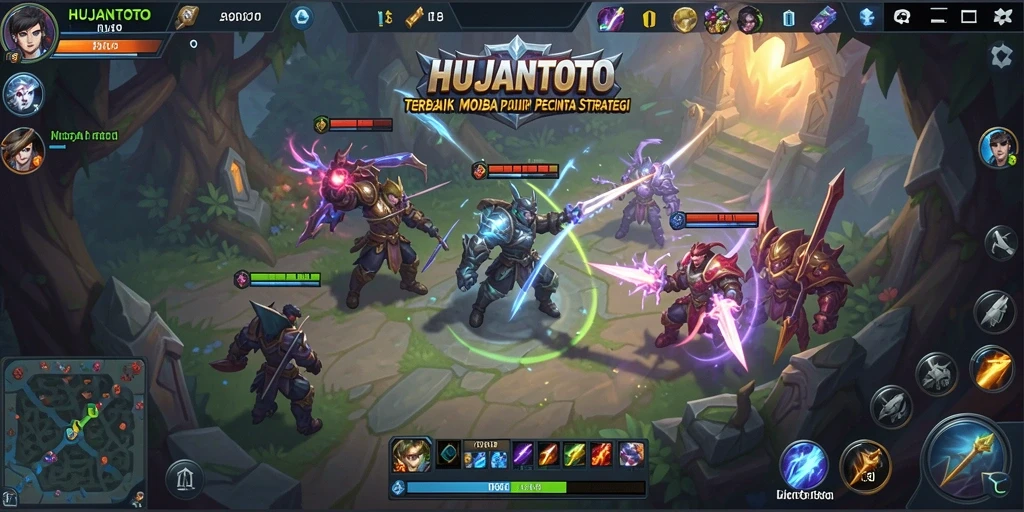 Tangkapan layar gameplay HUJANTOTO yang menampilkan aksi seru.
