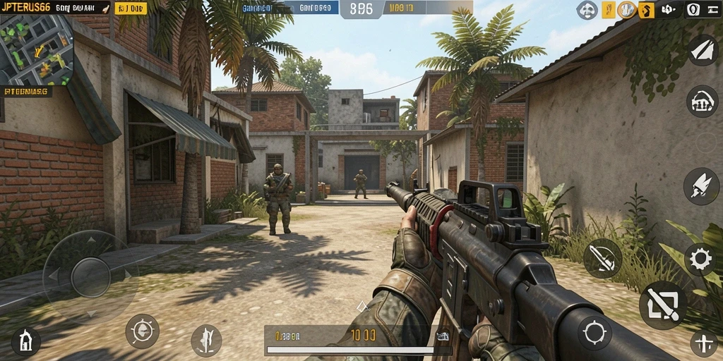 Gameplay menarik dalam JPTERUS66 yang memacu adrenalin.
