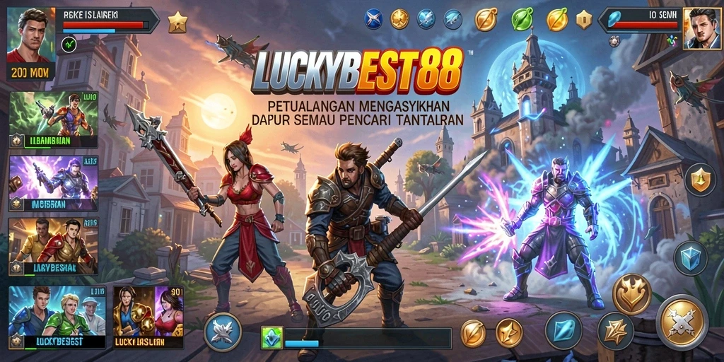 Gameplay seru dalam dunia petualangan LUCKYBEST88 yang menakjubkan.