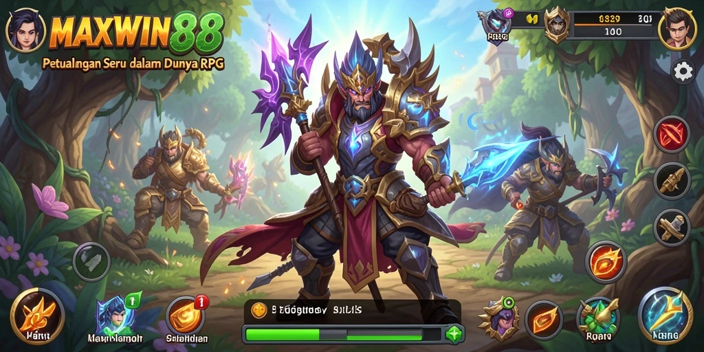 Gameplay seru dalam MAXWIN88 dengan grafis menakjubkan.