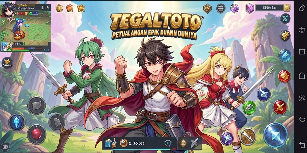 Gameplay TEGALTOTO yang mengasyikkan dan penuh tantangan.