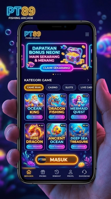 Screenshot aplikasi pt89 yang menunjukkan katalog aplikasi terpopuler.